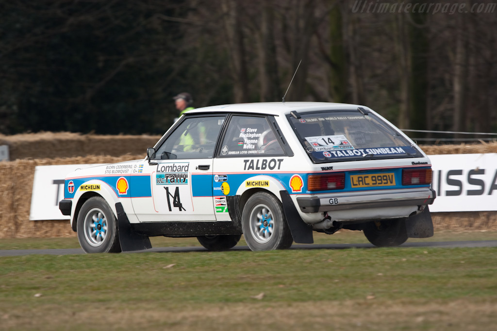 Lotus Sunbeam Talbot   - 2010 Goodwood Preview