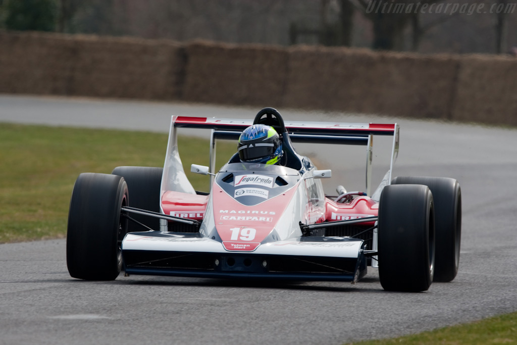 Toleman TG183B Hart - Chassis: TG183-04  - 2010 Goodwood Preview