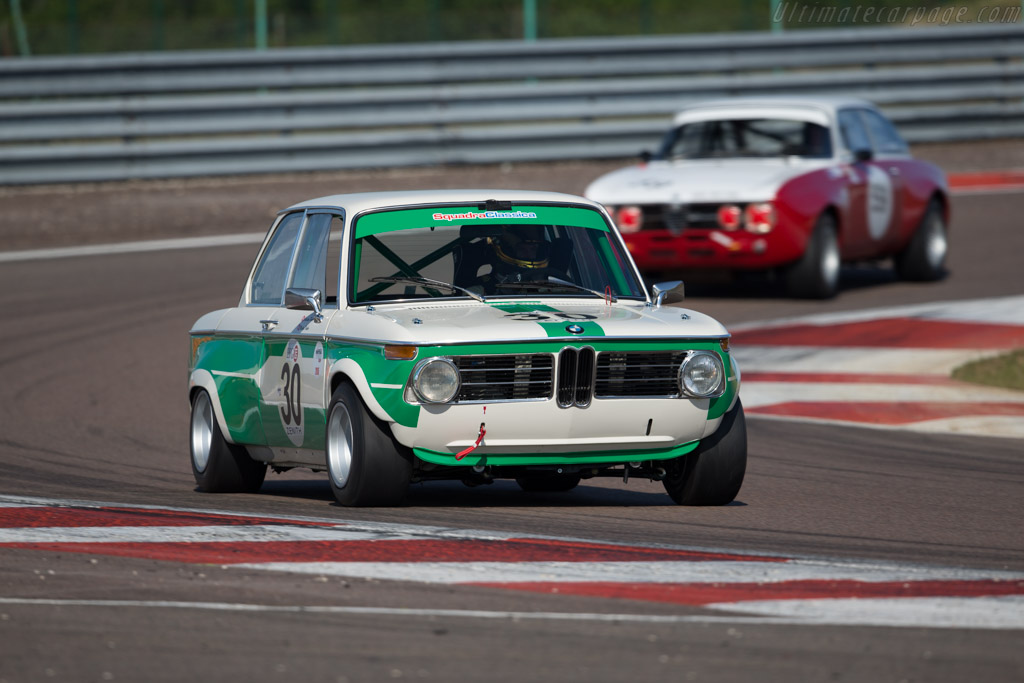 BMW 2002 TI - Chassis: 1649348 - Driver: Christian Traber / Nicolas Traber - 2015 Grand Prix de l'Age d'Or