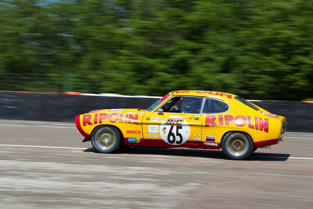 Ford Capri RS 2600 - Chassis: GAECLE42482 - Driver: Yvan Mahé / Geoffrey Peter - 2015 Grand Prix de l'Age d'Or