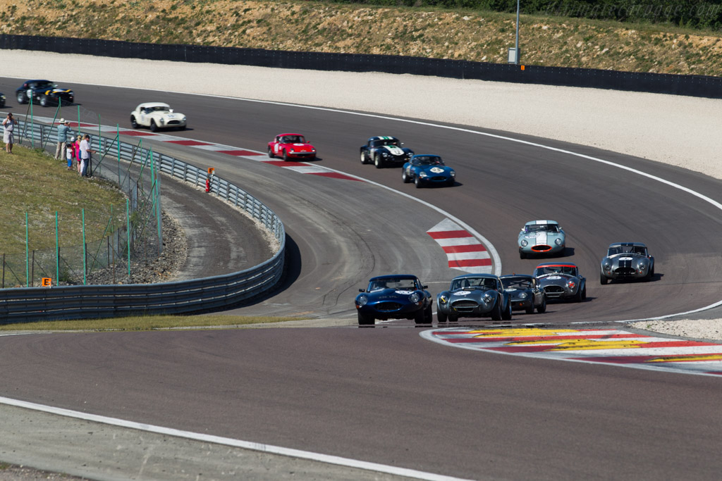 Jaguar E-Type - Chassis: 850023 - Driver: Martin O'Connell / Sandy Watson - 2015 Grand Prix de l'Age d'Or