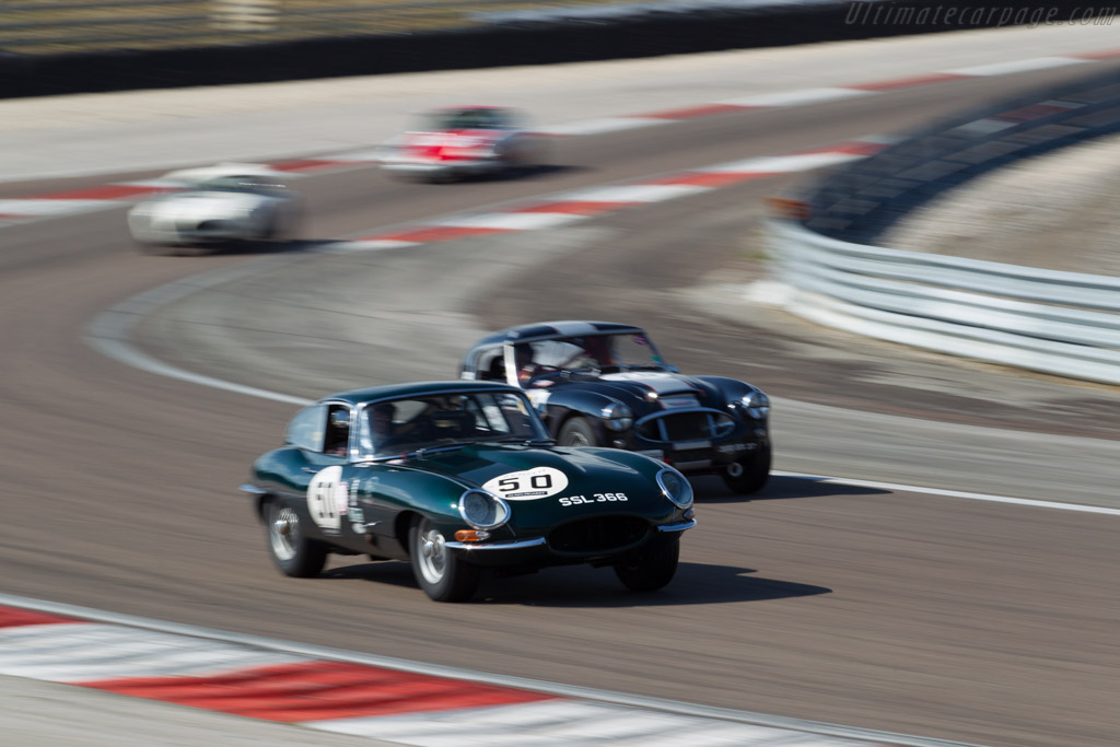 Jaguar E-Type - Chassis: 885342 - Driver: David Hall / Michael O'Shea - 2015 Grand Prix de l'Age d'Or
