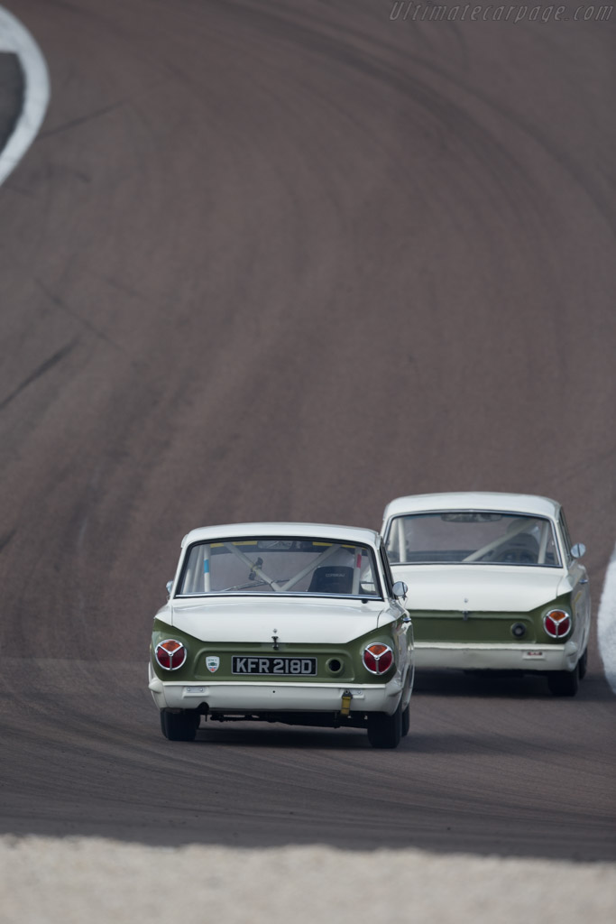 Lotus Cortina  - Driver: David Tomlin / Richard Meaden - 2015 Grand Prix de l'Age d'Or