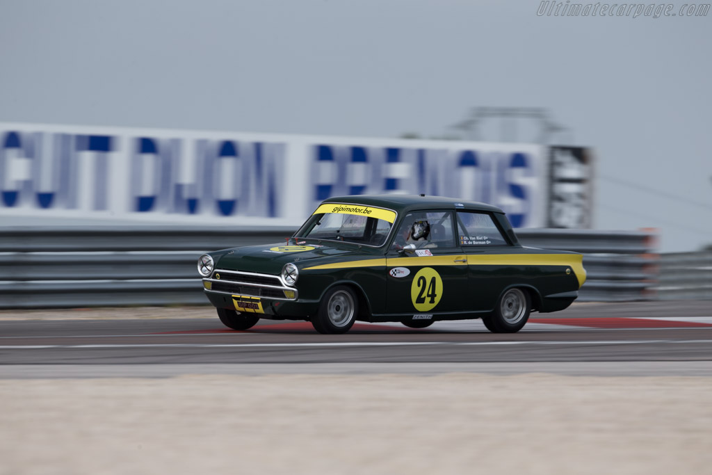 Lotus Cortina - Chassis: BA77EK76773 - Driver: Christophe van Riet / Raphaël de Borman - 2015 Grand Prix de l'Age d'Or