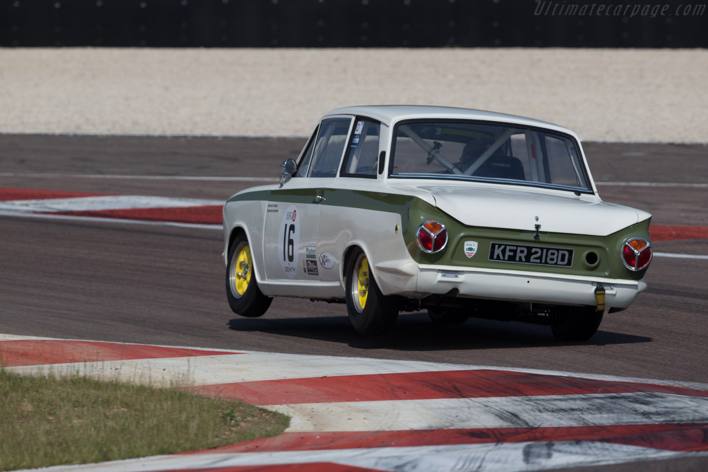 Lotus Cortina  - Driver: David Tomlin / Richard Meaden - 2015 Grand Prix de l'Age d'Or