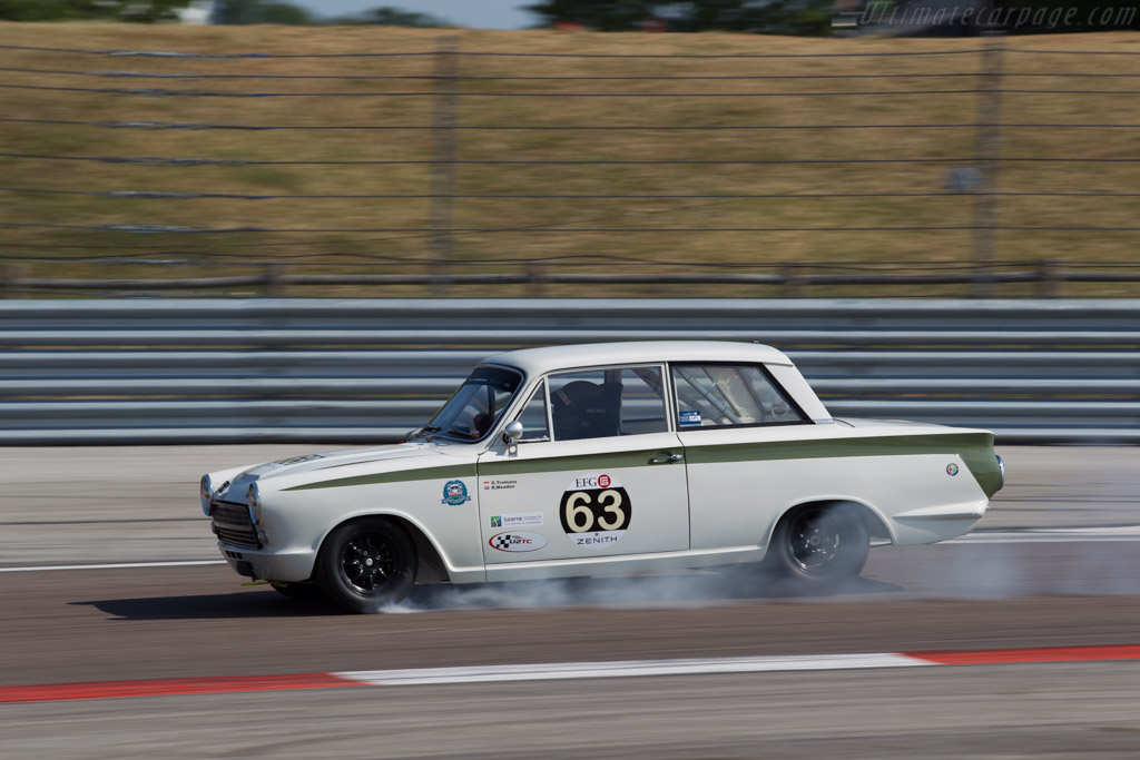 Lotus Cortina  - Driver: Grant Tromans / Richard Meaden - 2015 Grand Prix de l'Age d'Or