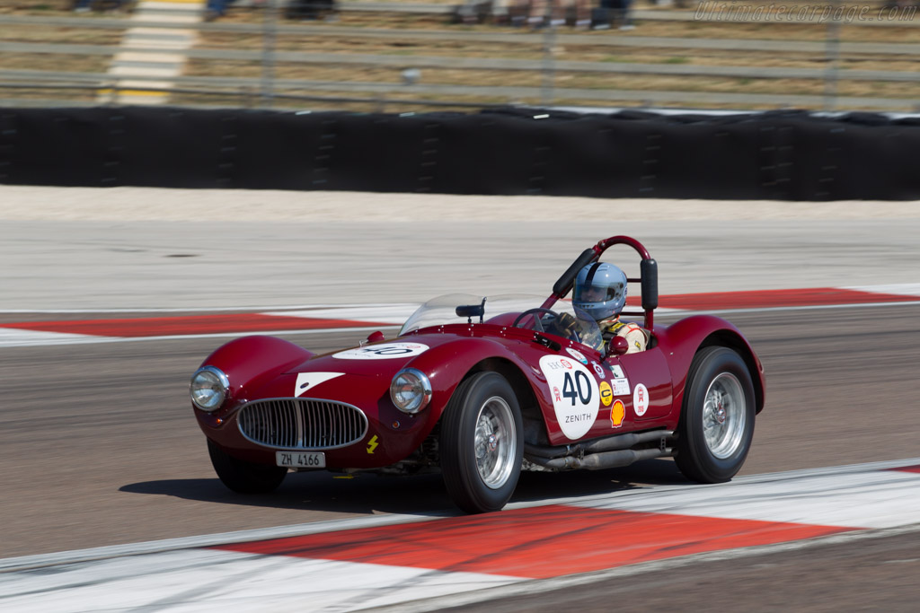 Maserati A6GCS/53 - Chassis: 2093 - Driver: Lukas Hüni - 2015 Grand Prix de l'Age d'Or