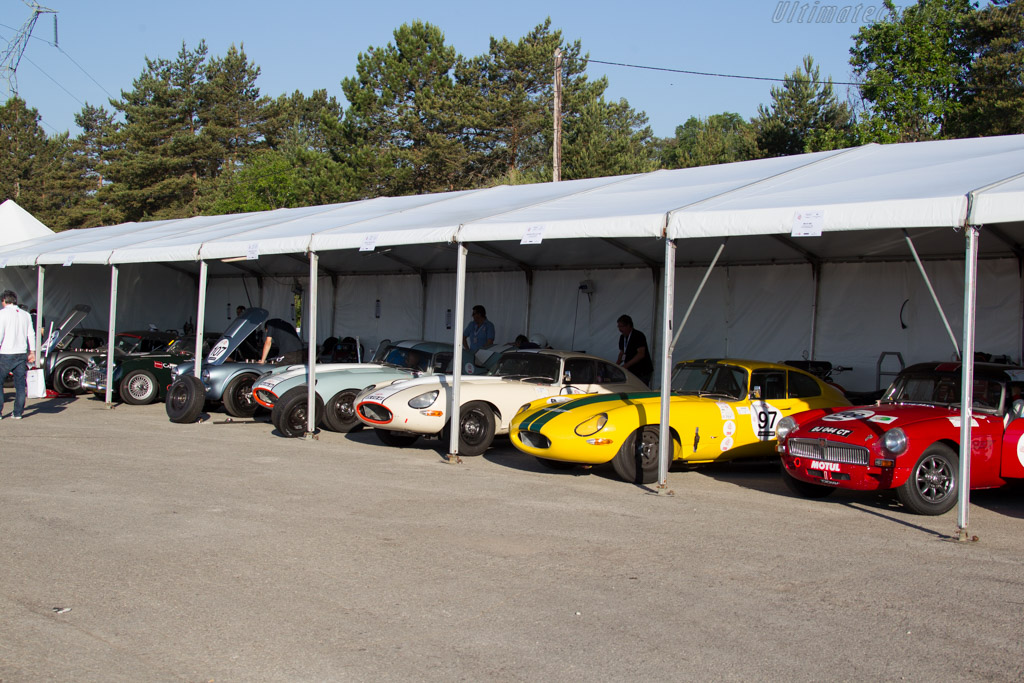 Sixties' Endurance Paddock   - 2015 Grand Prix de l'Age d'Or