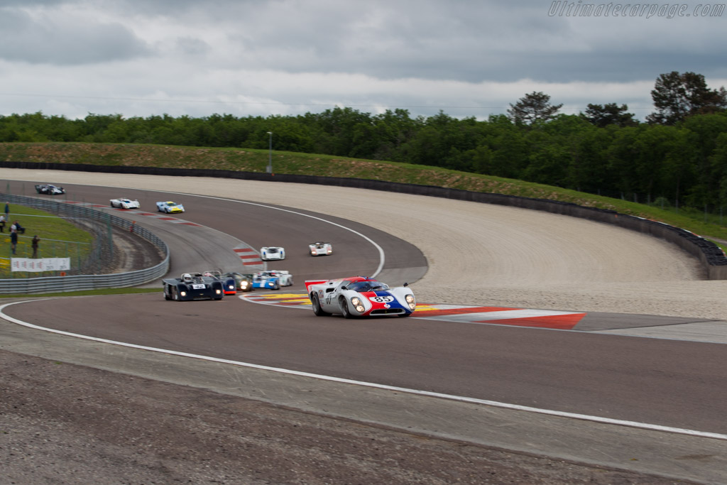 Lola T70 Mk3b  - Driver: Grant Tromans / Richard Meaden - 2016 Grand Prix de l'Age d'Or