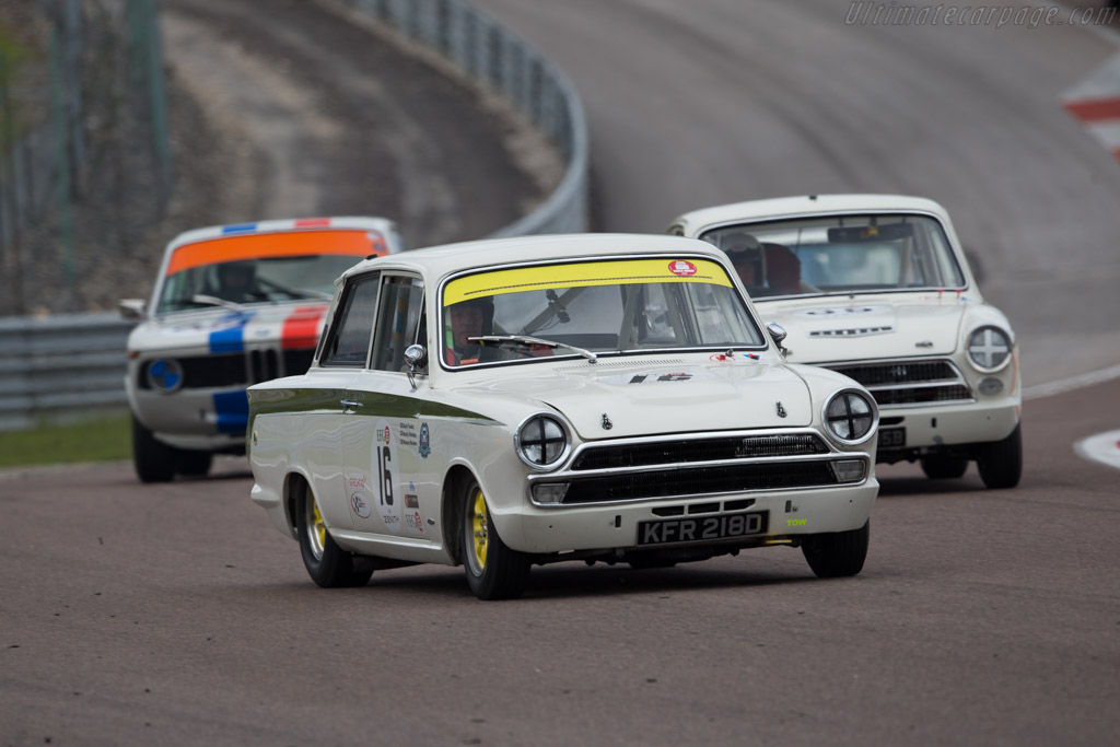 Lotus Cortina  - Driver: David Tomlin / Richard Meaden - 2016 Grand Prix de l'Age d'Or