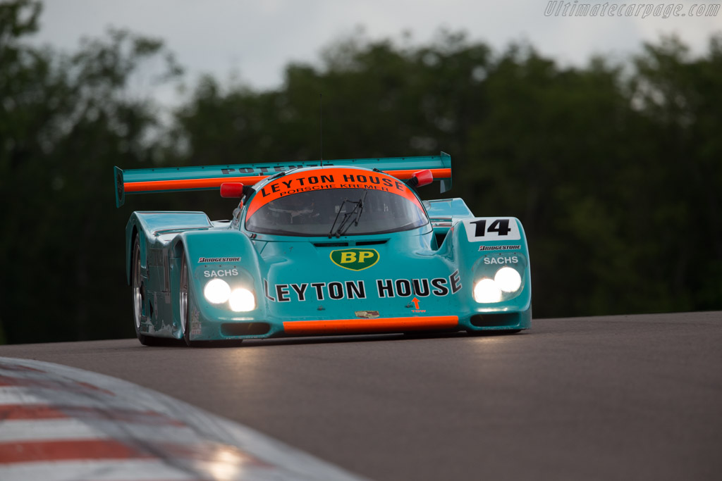 Porsche 962CK6 - Chassis: 962-118 T-1 - Driver: Tommy Dreelan / Aaron Scott - 2016 Grand Prix de l'Age d'Or