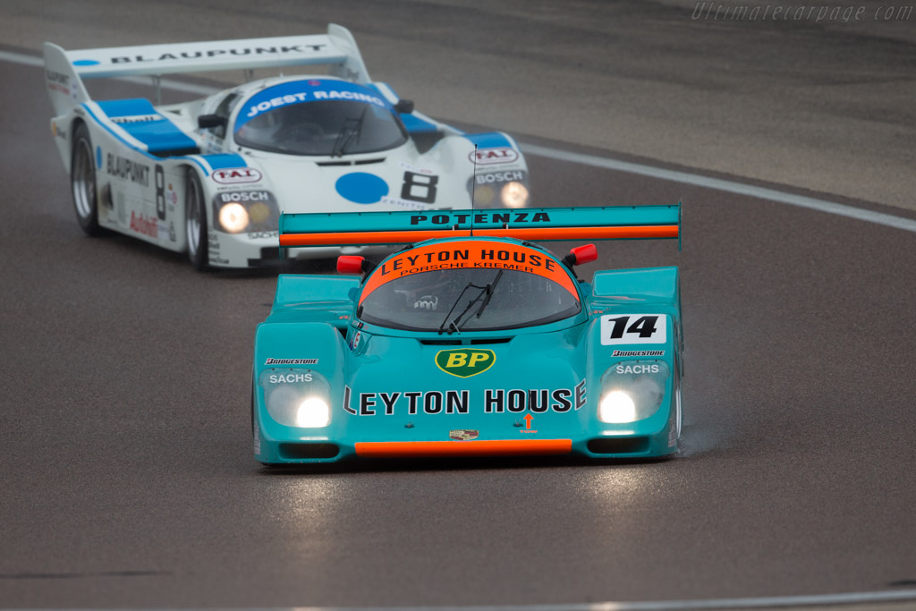 Porsche 962CK6 - Chassis: 962-118 T-1 - Driver: Tommy Dreelan / Aaron Scott - 2016 Grand Prix de l'Age d'Or