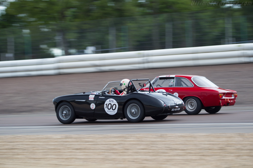 Austin Healey 100/4 - Chassis: BN2L/232701 - Driver: Sebastien Berchon - 2017 Grand Prix de l'Age d'Or