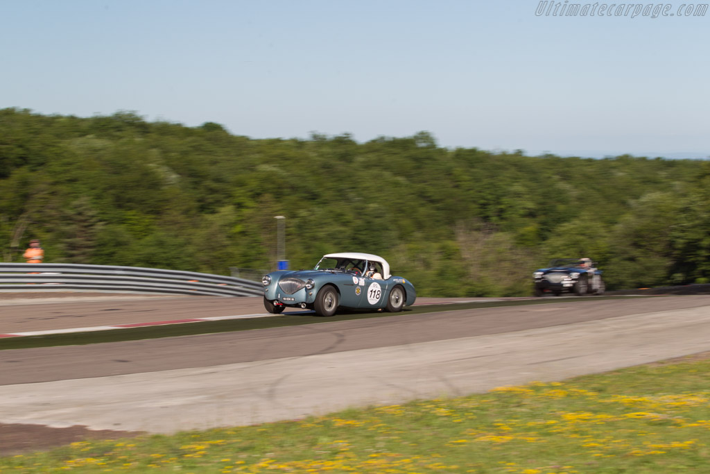Austin Healey 100 M - Chassis: BN2L/232701 - Driver: Sebastien Berchon - 2017 Grand Prix de l'Age d'Or