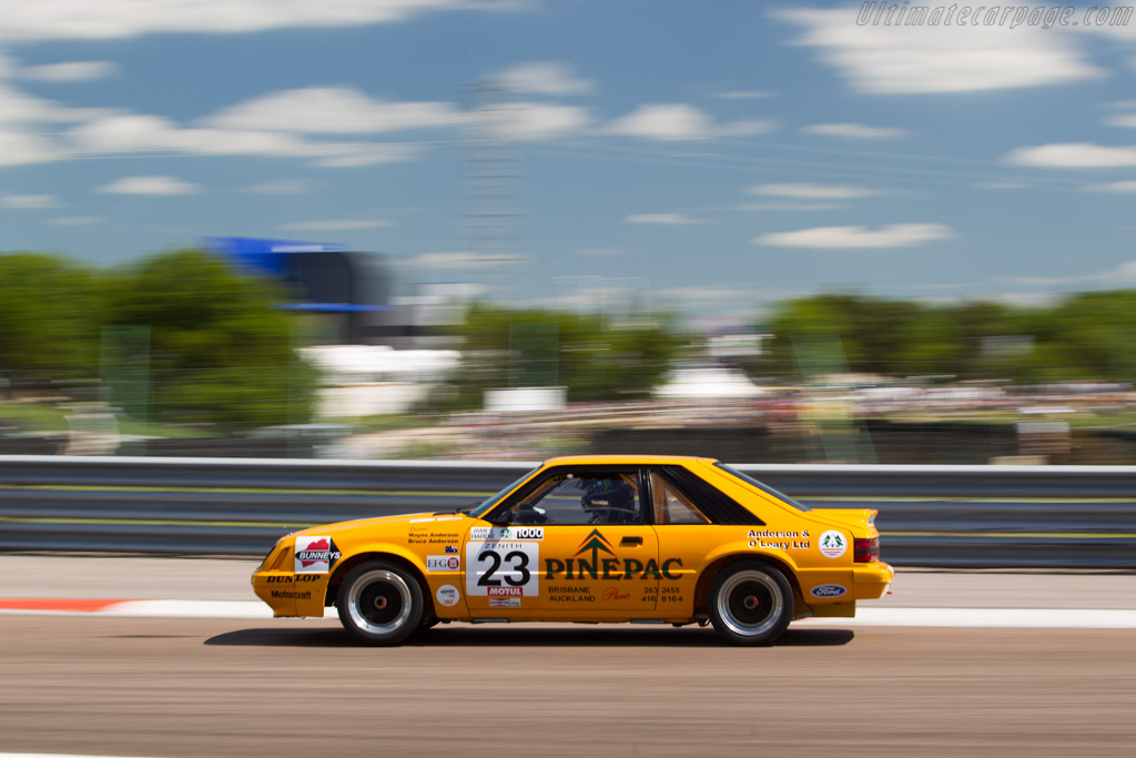 Ford Mustang GT Pinepac - Chassis: 1FABP23MXEF171869 - Driver: David Huxley / Nigel Greensall - 2017 Grand Prix de l'Age d'Or