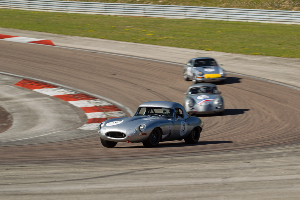 Jaguar E-Type - Chassis: 878981 - Driver: Armand Mille / Guillaume Mahe - 2017 Grand Prix de l'Age d'Or