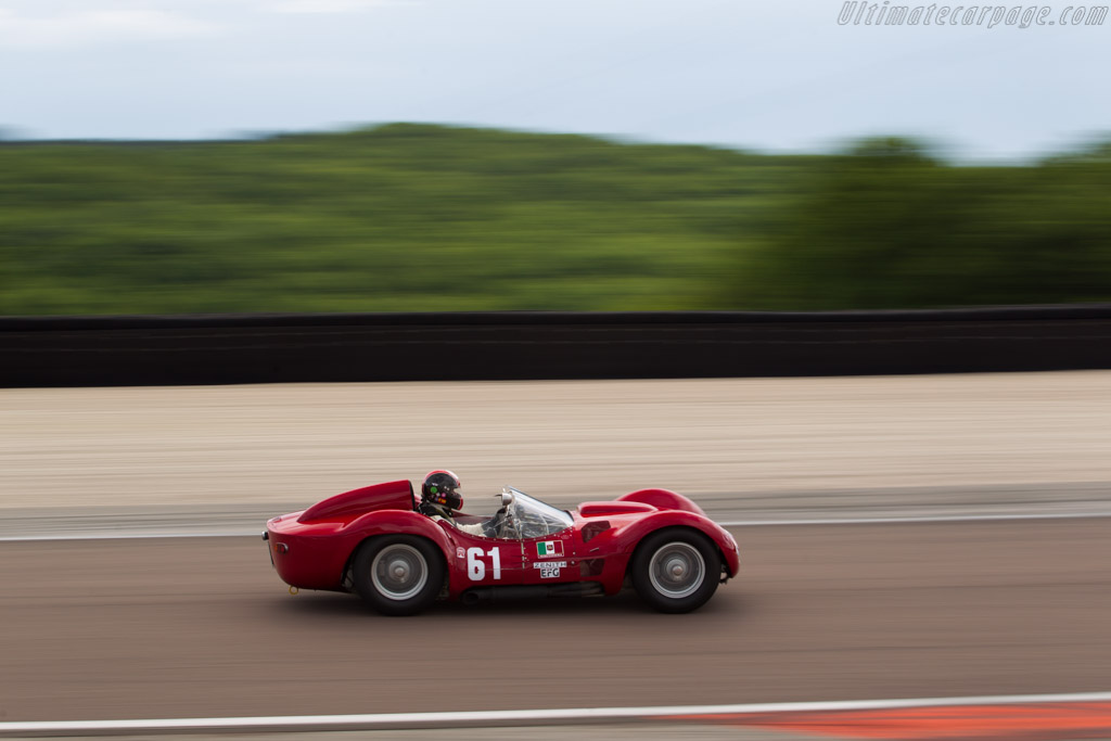 Maserati Tipo 60 Birdcage - Chassis: 2466 - Driver: Guillermo Fierro - 2017 Grand Prix de l'Age d'Or