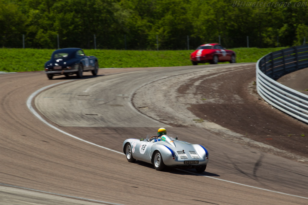 Porsche 550A - Chassis: 550A-0143 - Driver: Claudio Roddaro / Massimo Pedrazzi - 2017 Grand Prix de l'Age d'Or