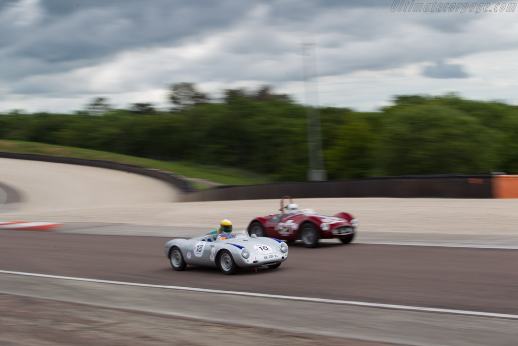 Porsche 550A - Chassis: 550A-0143 - Driver: Claudio Roddaro / Massimo Pedrazzi - 2017 Grand Prix de l'Age d'Or