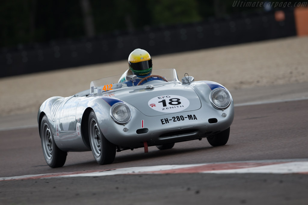 Porsche 550A - Chassis: 550A-0143 - Driver: Claudio Roddaro / Massimo Pedrazzi - 2017 Grand Prix de l'Age d'Or
