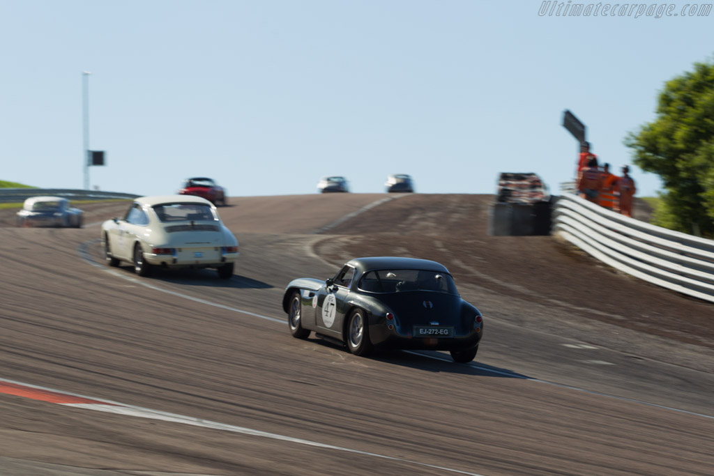 TVR Grantura - Chassis: 8642 - Driver: Eugene Delaplanque - 2017 Grand Prix de l'Age d'Or