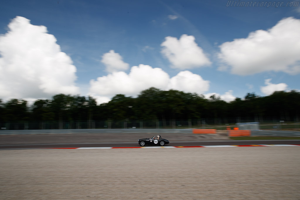 Austin Healey 100 / 4 - Chassis: BN2L 232701 - Driver: Sébastien Berchon - 2018 Grand Prix de l'Age d'Or