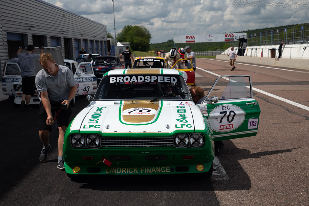 Ford Capri 2600 RS - Chassis: BBECNS34576 - Driver: Geoffroy Peter - 2018 Grand Prix de l'Age d'Or