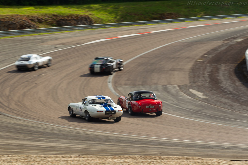 Jaguar E-Type - Chassis: 875925 - Driver: Daniel Reinhardt / Dominique Reinhardt - 2018 Grand Prix de l'Age d'Or