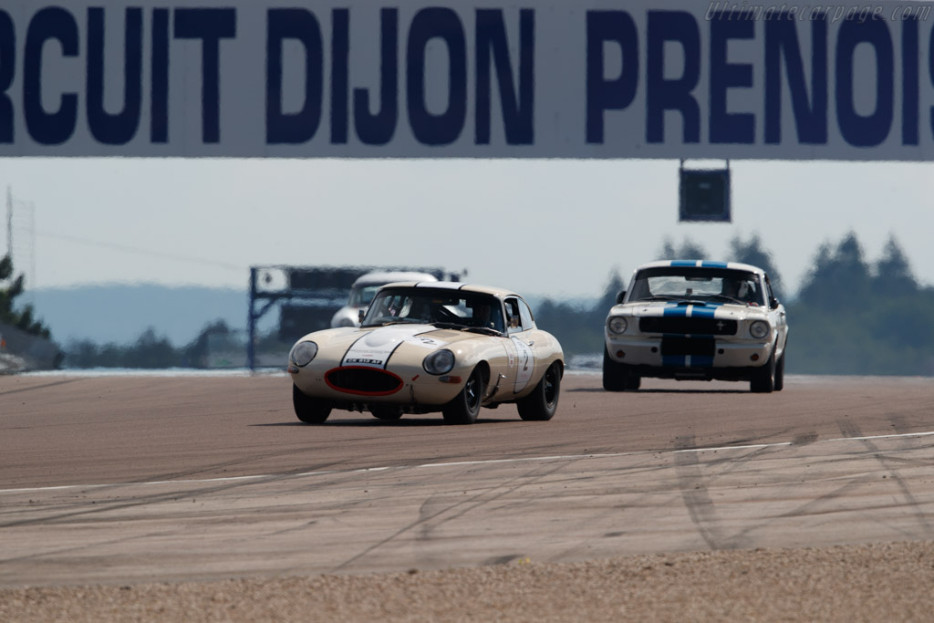 Jaguar E-Type - Chassis: 888825 - Driver: Guy Fabrice Mestrot / José Da Rocha - 2018 Grand Prix de l'Age d'Or