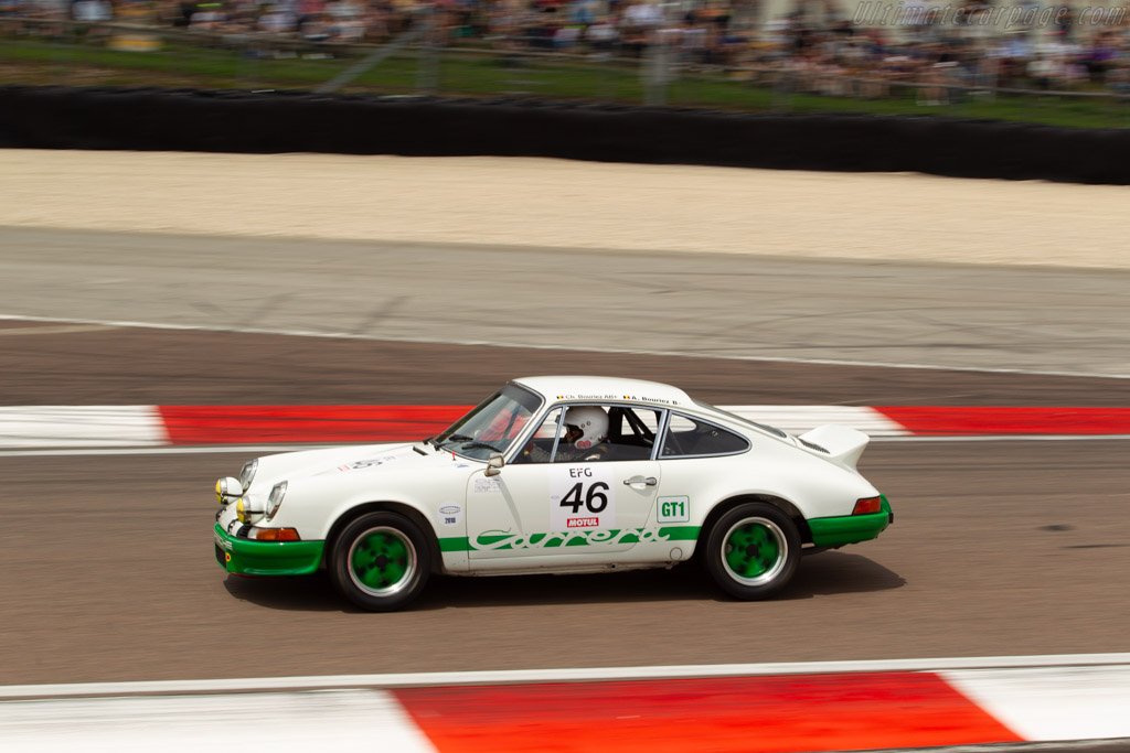 Porsche 911 Carrera RS 2.7 - Chassis: 911 360 1347 - Driver: Christian Bouriez / Alice Bouriez - 2018 Grand Prix de l'Age d'Or