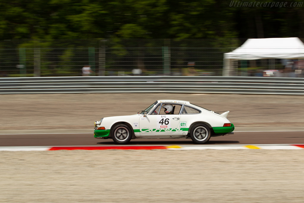 Porsche 911 Carrera RS 2.7 - Chassis: 911 360 1347 - Driver: Christian Bouriez / Alice Bouriez - 2018 Grand Prix de l'Age d'Or