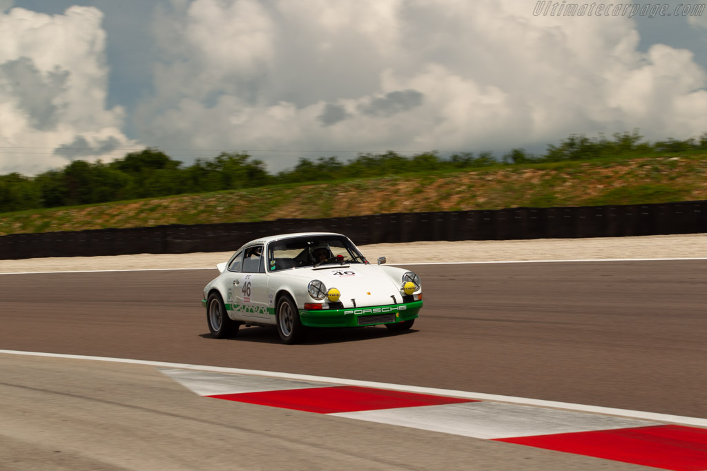 Porsche 911 Carrera RS 2.7 - Chassis: 911 360 1347 - Driver: Christian Bouriez / Alice Bouriez - 2018 Grand Prix de l'Age d'Or