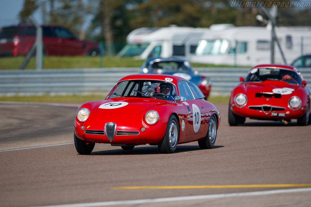 Alfa Romeo Giulietta SZ Coda Tronca - Chassis: AR10126 00190 - Driver: Roberto Turriziani / Maurizio Bianco - 2024 Grand Prix de l'Age d'Or