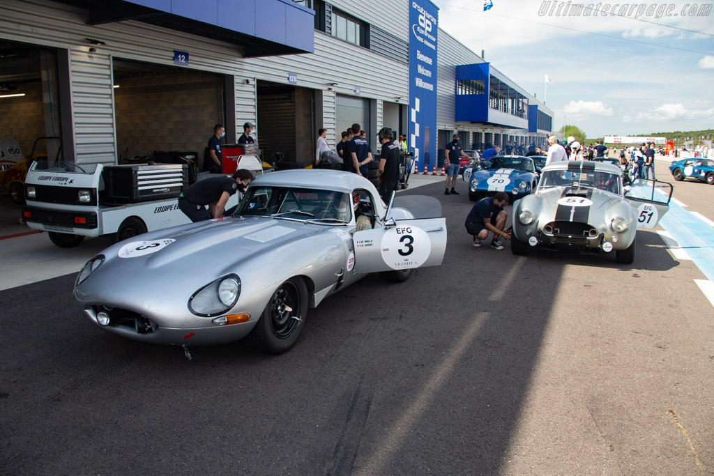 Jaguar E-Type - Chassis: 878981 - Driver: Armand Mille / Yves Scemama - 2021 Grand Prix de l'Age d'Or