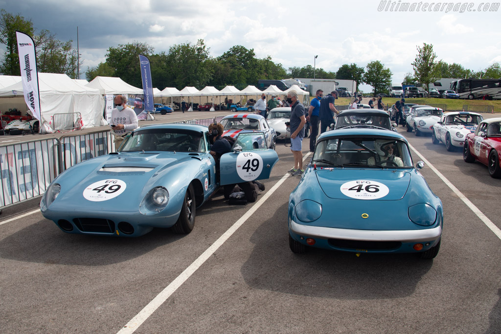 Lotus Elan  - Driver: Alice Bouriez / Christian Bouriez - 2021 Grand Prix de l'Age d'Or