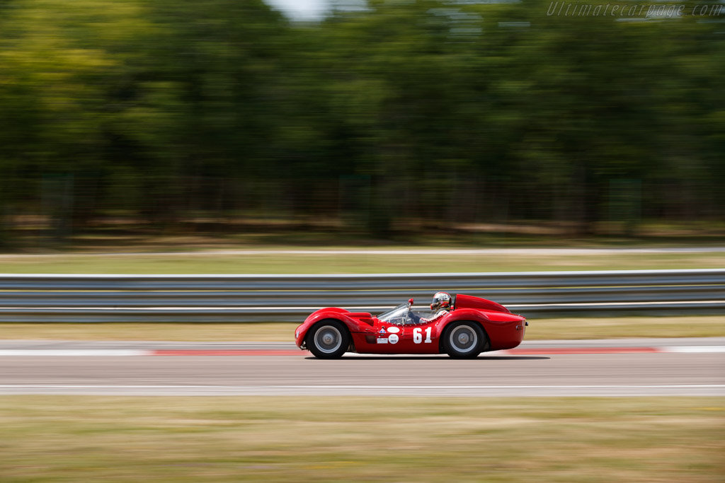 Maserati Tipo 60 Birdcage - Chassis: 2466 - Driver: Guillermo Fierro / Steven Hart - 2023 Grand Prix de l'Age d'Or