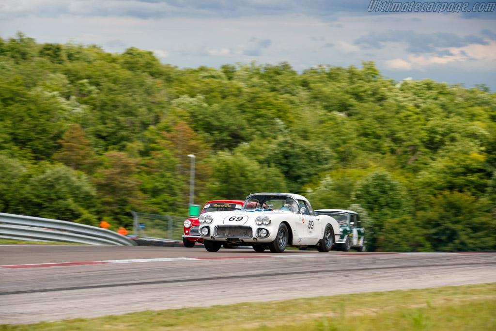 Chevrolet Corvette C1  - Driver: Michel Grosfillier - 2025 Grand Prix de l'Age d'Or