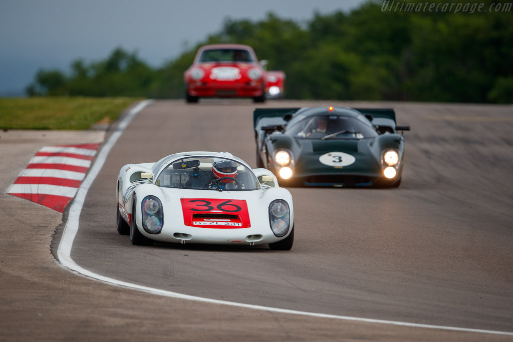 Porsche 910 - Chassis: 910-005 - Driver: Jürgen Rudolph - 2025 Grand Prix de l'Age d'Or