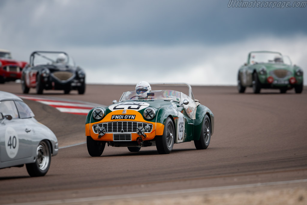 Triumph TR3S  - Driver: Robin Buiatti-Haze - 2025 Grand Prix de l'Age d'Or
