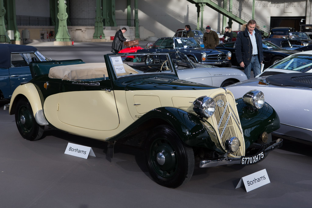 Citroën 11BL Traction Cabriolet - Chassis: 438890  - 2015 Retromobile