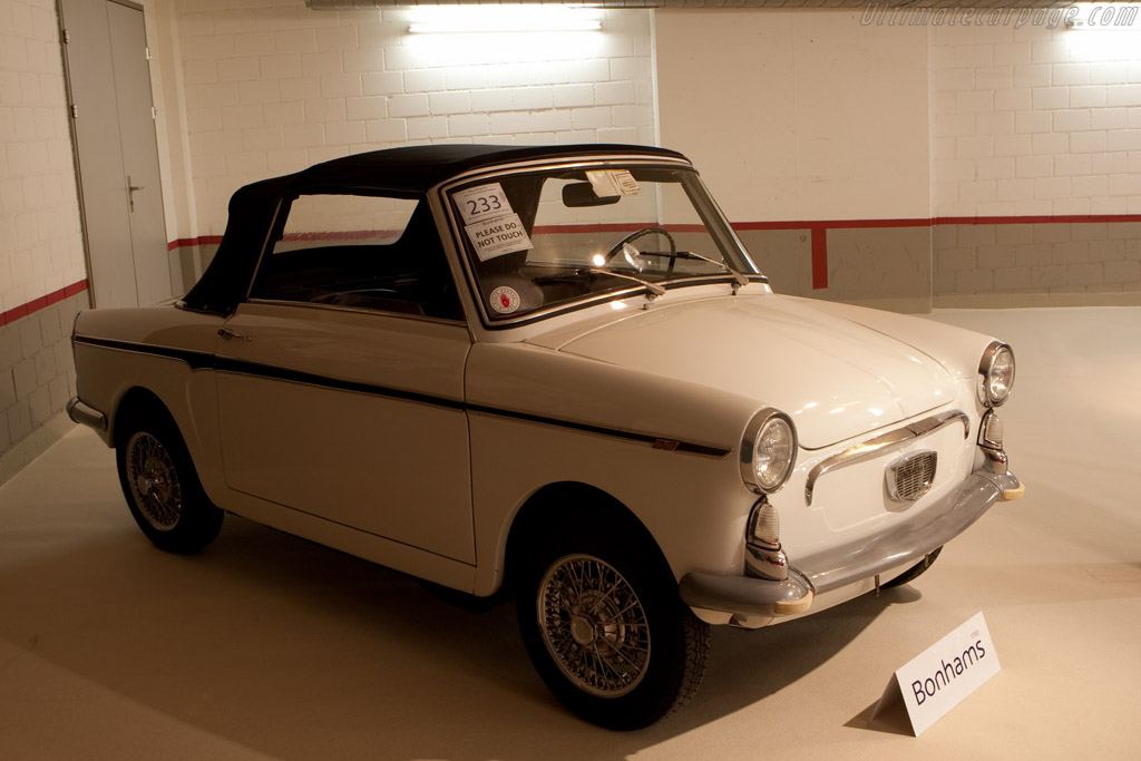 Autobianchi Bianchina Eden Roc Cabriolet - Chassis: 110B122004091  - 2008 Bonhams Gstaad Auction