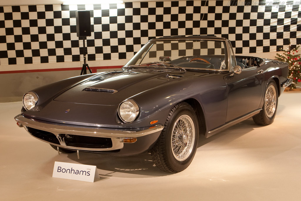 Maserati Mistral Spyder - Chassis: AM109/S 605  - 2008 Bonhams Gstaad Auction