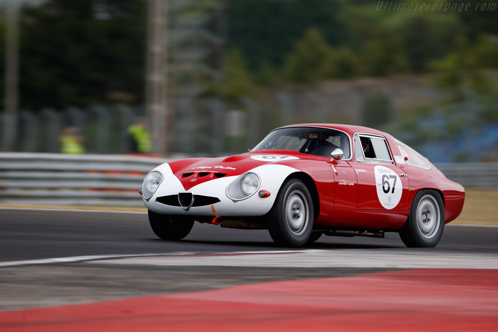 Alfa Romeo Giulia TZ - Chassis: AR10511 750030 - Driver: Jean-Luc Papaux / Roberto Restelli - 2019 Hungaroring Classic