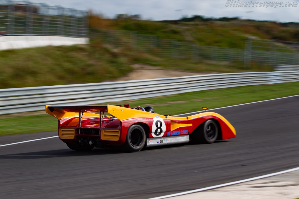 McLaren M8E/F - Chassis: 80-11 - Driver: Peter Schleiffer - 2020 Historic Grand Prix Zandvoort