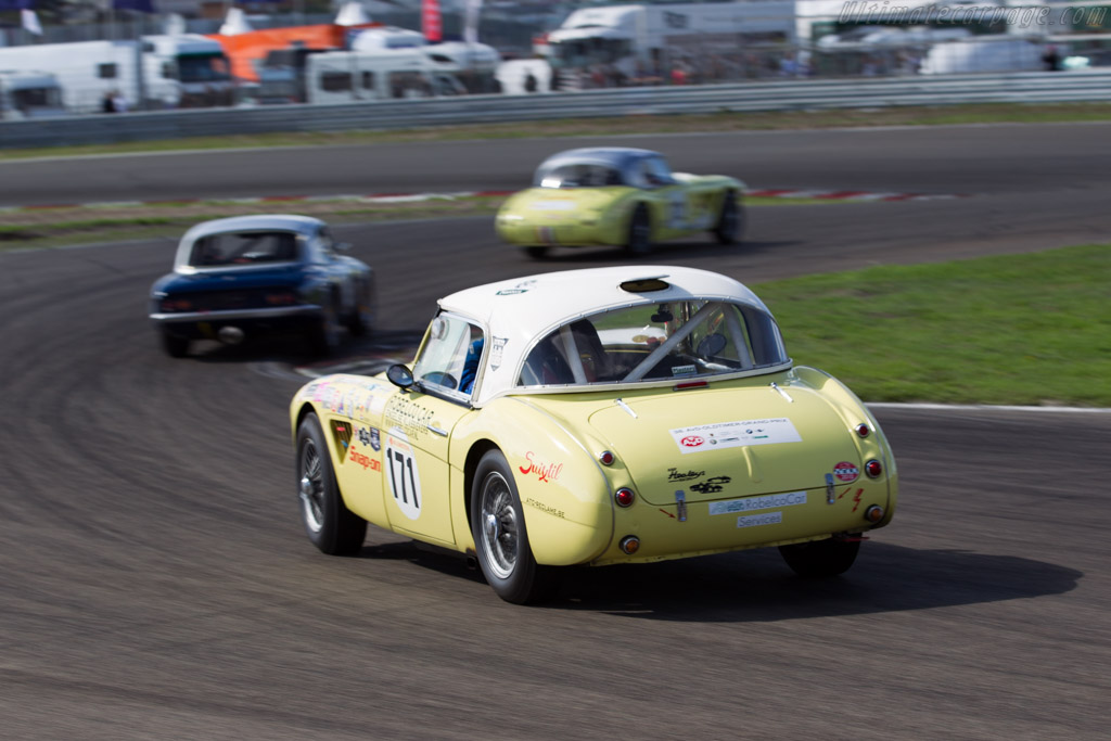 Austin Healey 3000  - Driver: Christian Dumolin - 2015 Historic Grand Prix Zandvoort