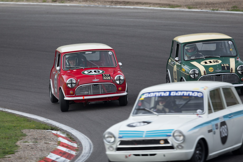 Austin Mini Cooper S  - Driver: Ron Maydon - 2015 Historic Grand Prix Zandvoort