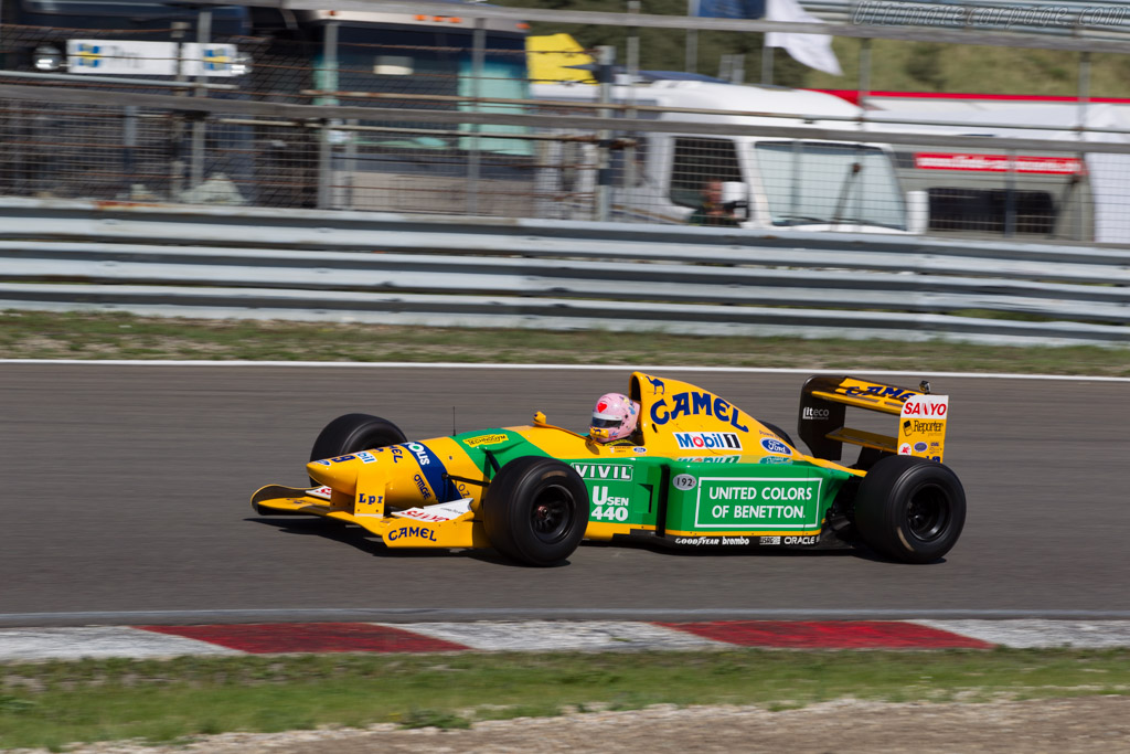 Benetton B192 Cosworth - Chassis: B192-08 - Driver: Lorina McLaughlin - 2015 Historic Grand Prix Zandvoort