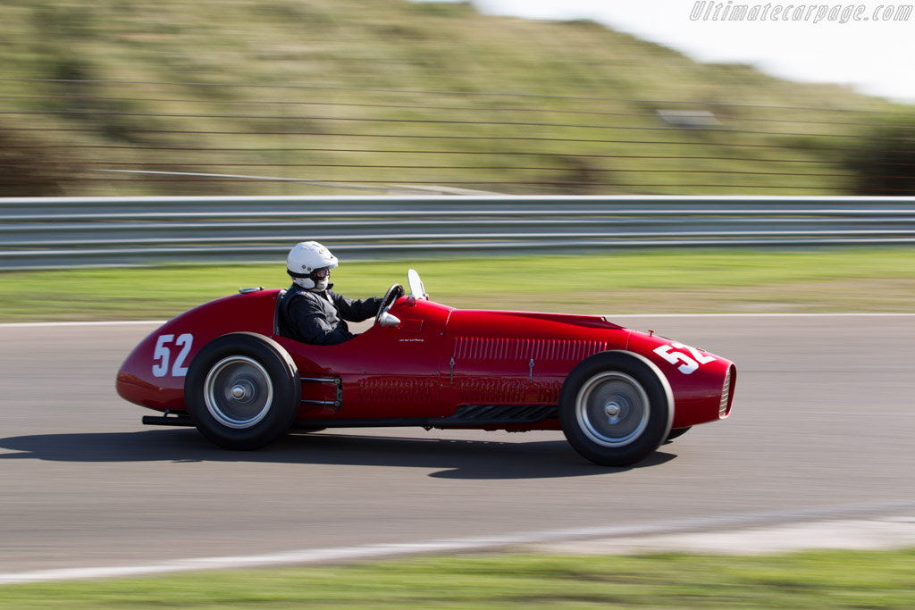 Ferrari 340 F1 - Chassis: 125-C-04 - Driver: Alexander van der Lof - 2015 Historic Grand Prix Zandvoort
