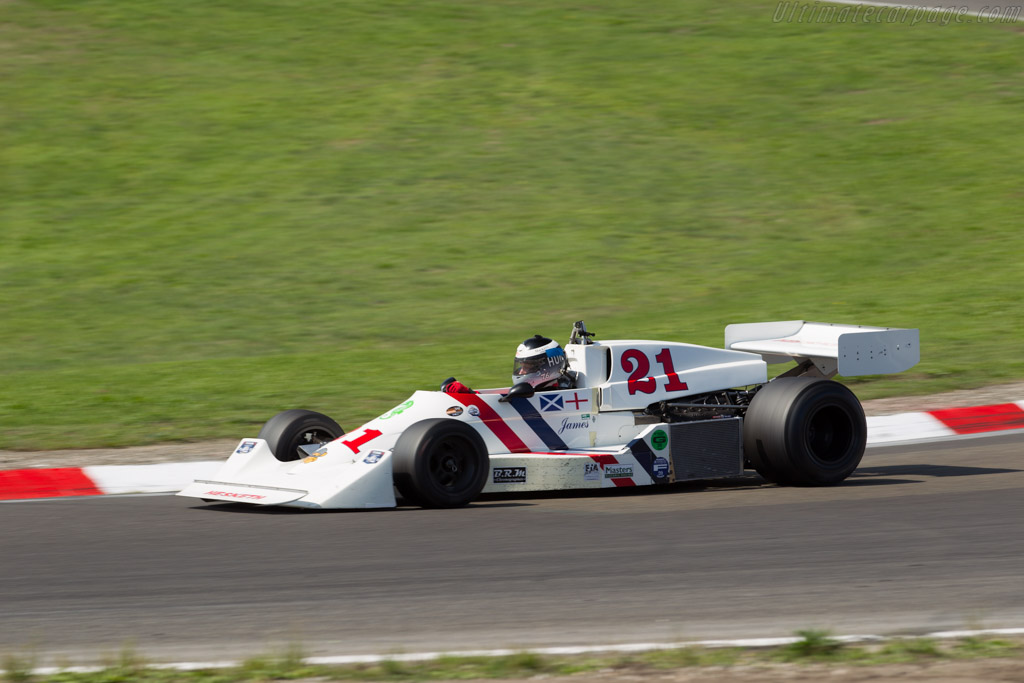 Hesketh 308C Cosworth  - Entrant: Richard Carlino - Driver: Freddie Hunt - 2015 Historic Grand Prix Zandvoort