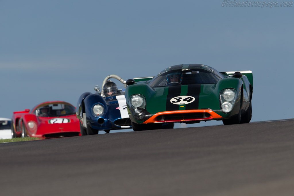 Lola T70 Mk3B Chevrolet - Chassis: SL76/147 - Driver: David Hart - 2015 Historic Grand Prix Zandvoort
